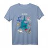 Hai Jungen Hai Arten Biologie Meer Haifisch T-Shirt  Niedliches Meeresbiologie Outfit für Kinder, Schule & Kindergarten