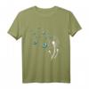 Löwenzahn und Schmetterlinge Damen T-Shirt  Niedliches Blumenmotiv für Naturliebhaberinnen, ideal als Geschenk zu Ostern, Geburtstag oder Weihnachten