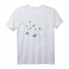 Löwenzahn und Schmetterlinge Damen T-Shirt  Niedliches Blumenmotiv für Naturliebhaberinnen, ideal als Geschenk zu Ostern, Geburtstag oder Weihnachten