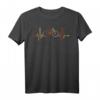 Bike Geschenk Rad Fahrradfahrer EKG Herzschlag Fahrrad T-Shirt  Perfektes Geschenk für Radfahrer, Mountainbiker, BMX und Rennrad-Enthusiasten