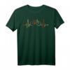 Bike Geschenk Rad Fahrradfahrer EKG Herzschlag Fahrrad T-Shirt  Perfektes Geschenk für Radfahrer, Mountainbiker, BMX und Rennrad-Enthusiasten