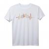Bike Geschenk Rad Fahrradfahrer EKG Herzschlag Fahrrad T-Shirt  Perfektes Geschenk für Radfahrer, Mountainbiker, BMX und Rennrad-Enthusiasten