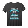 Lustiges Motorboot Opa T-Shirt - Cooler Bootsfahrer Geschenk für Großväter, die das Bootfahren lieben