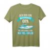 Lustiges Motorboot Opa T-Shirt - Cooler Bootsfahrer Geschenk für Großväter, die das Bootfahren lieben