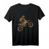 Camouflage Motocross Dirt Bike Racing Biker T-Shirt  Perfektes Geschenk für Motorrad- und Dirtbike-Fans zum Geburtstag, Weihnachten, Vatertag & Muttertag