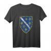 Bosnien Wappen Grunge Flagge Bosnia Geschenk T-Shirt  Perfektes Geburtstags- und Weihnachtsgeschenk für Bosnien-Fans