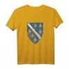 Bosnien Wappen Grunge Flagge Bosnia Geschenk T-Shirt  Perfektes Geburtstags- und Weihnachtsgeschenk für Bosnien-Fans