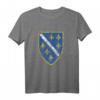 Bosnien Wappen Grunge Flagge Bosnia Geschenk T-Shirt  Perfektes Geburtstags- und Weihnachtsgeschenk für Bosnien-Fans