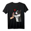 Boston Terrier Hunde Liebe Frauchen T-Shirt  Süßes Hundemotiv für Hundeliebhaber, perfekt als Geschenk für Familie und Freunde