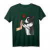 Boston Terrier Hunde Liebe Frauchen T-Shirt  Süßes Hundemotiv für Hundeliebhaber, perfekt als Geschenk für Familie und Freunde