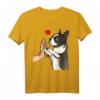 Boston Terrier Hunde Liebe Frauchen T-Shirt  Süßes Hundemotiv für Hundeliebhaber, perfekt als Geschenk für Familie und Freunde