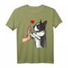 Boston Terrier Hunde Liebe Frauchen T-Shirt  Süßes Hundemotiv für Hundeliebhaber, perfekt als Geschenk für Familie und Freunde