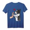 Boston Terrier Hunde Liebe Frauchen T-Shirt  Süßes Hundemotiv für Hundeliebhaber, perfekt als Geschenk für Familie und Freunde