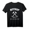 Bottrop Glück Auf, Meine liebe meine Heimat T-Shirt  Nostalgisches Bergbau Design für Ruhrgebiet, Kumpel & Bergleute
