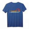 Bowling Sonnenuntergang Sunset Bowlingkugel Bowler T-Shirt  Lustiges Retro Style Geschenk für Bowlingfans, Turniere & Vatertag