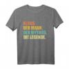 Klaus Spruch T-Shirt  Der Mythos, die Legende. Humoriges Geschenk für Männer namens Klaus