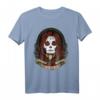 Catrina Tag der Toten T-Shirt mit Zuckerschädel Design  Perfekt für Día de los Muertos, Halloween & mexikanische Feierlichkeiten für Kinder und Erwachsene