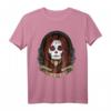 Catrina Tag der Toten T-Shirt mit Zuckerschädel Design  Perfekt für Día de los Muertos, Halloween & mexikanische Feierlichkeiten für Kinder und Erwachsene