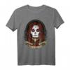 Catrina Tag der Toten T-Shirt mit Zuckerschädel Design  Perfekt für Día de los Muertos, Halloween & mexikanische Feierlichkeiten für Kinder und Erwachsene