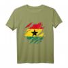 Ghanaische Flagge Afrika Stolz Ghana T-Shirt - Retro Vintage Stil für Afrikaner & Ghana Fans, Perfekt für Reisen & Patriotische Anlässe