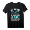 Berufskraftfahrerin Truckerin Spruch T-Shirt  Lustiges LKW Fahrer Damen Shirt für Beruf, Mutterschaft & Geschenk