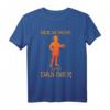 Lustiges Bier T-Shirt 'Der schöne und das Bier' - Perfekt für Männertag, Vatertag & Bierliebhaber