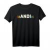 Andi Andreas Name & Spruch T-Shirt  Personalisiertes Geschenk für Männer zum Geburtstag & Namenstag