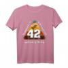 Das 42 T-Shirt - Lustiges Science-Fiction Design für Fans von Hitchhikers, Wissenschaft und Zahlen