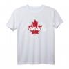 Kanada T-Shirt mit rotem Ahornblatt und Vintage Schriftzug  Fanartikel, Souvenir & Geschenk für Kanadier und Kanada-Liebhaber