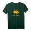 Alien Invaders Pew Pew Space 8-bit Retro Video Game T-Shirt  Nostalgisches Gaming Geschenk für Fans der 80er und 90er Arcade Spiele