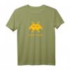 Alien Invaders Pew Pew Space 8-bit Retro Video Game T-Shirt  Nostalgisches Gaming Geschenk für Fans der 80er und 90er Arcade Spiele