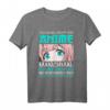 Ich gucke nicht nur Anime Manga Kawaii T-Shirt  Perfektes Fan-Shirt für Otaku, Cosplay & Anime Liebhaber für Damen und Herren