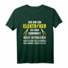 Lustiges Elektriker T-Shirt mit Spruch - Perfektes Geschenk für Elektriker, Elektroniker & Handwerker zu Geburtstag, Weihnachten oder Meisterprüfung