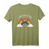 Ich hasse alle euch alle Regenbogen T-Shirt  Lustiges Sarkasmus Shirt für Sozialphobiker und Alleingänger