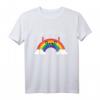 Ich hasse alle euch alle Regenbogen T-Shirt  Lustiges Sarkasmus Shirt für Sozialphobiker und Alleingänger