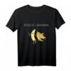 Vegetarisches Bananen T-Shirt mit lustigem Motiv - Keep Calm and eat a banana, perfektes Geschenk für Banana-Fans und Veggie-Liebhaber