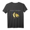 Vegetarisches Bananen T-Shirt mit lustigem Motiv - Keep Calm and eat a banana, perfektes Geschenk für Banana-Fans und Veggie-Liebhaber