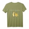 Vegetarisches Bananen T-Shirt mit lustigem Motiv - Keep Calm and eat a banana, perfektes Geschenk für Banana-Fans und Veggie-Liebhaber