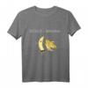 Vegetarisches Bananen T-Shirt mit lustigem Motiv - Keep Calm and eat a banana, perfektes Geschenk für Banana-Fans und Veggie-Liebhaber
