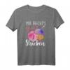 Mir Reicht's Ich geh Stricken T-Shirt - Lustiges Design für Strickliebhaber, bequem und klassisch geschnitten
