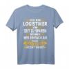 Logistiker T-Shirt mit lustigem Spruch & Grafik  Perfektes Geschenk für Lageristen und Logistiker, Humorvoller Berufsspruch