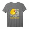 Have You Tried Explaining It To The Rubber Duck? - Lustiges Programmierer T-Shirt für Nerds & IT-Experten