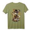 Steampunk Kätzchen T-Shirt mit Zahnrädern und viktorianischem Design  Perfekt für Liebhaber alternativer Mode & Steampunk-Geschenke