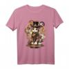 Steampunk Kätzchen T-Shirt mit Zahnrädern und viktorianischem Design  Perfekt für Liebhaber alternativer Mode & Steampunk-Geschenke