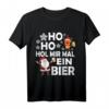 Lustiges Ho Ho Hol mir mal ein Bier Weihnachts Ugly T-Shirt  Perfekt für Bierliebhaber, Weihnachtsmärkte & Weihnachtsfeiern