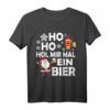 Lustiges Ho Ho Hol mir mal ein Bier Weihnachts Ugly T-Shirt  Perfekt für Bierliebhaber, Weihnachtsmärkte & Weihnachtsfeiern