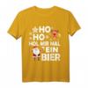 Lustiges Ho Ho Hol mir mal ein Bier Weihnachts Ugly T-Shirt  Perfekt für Bierliebhaber, Weihnachtsmärkte & Weihnachtsfeiern