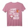Lustiges Ho Ho Hol mir mal ein Bier Weihnachts Ugly T-Shirt  Perfekt für Bierliebhaber, Weihnachtsmärkte & Weihnachtsfeiern