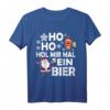 Lustiges Ho Ho Hol mir mal ein Bier Weihnachts Ugly T-Shirt  Perfekt für Bierliebhaber, Weihnachtsmärkte & Weihnachtsfeiern