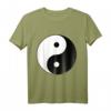 Ying Yang Tai Chi Peace T-Shirt  Chinesisches Feng Shui Bagua Design für Harmonie, Balance und spirituellen Frieden